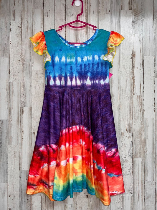 MULTI BOUTIQUE TIE DYE TWIRL DRESS, GIRL 14/16