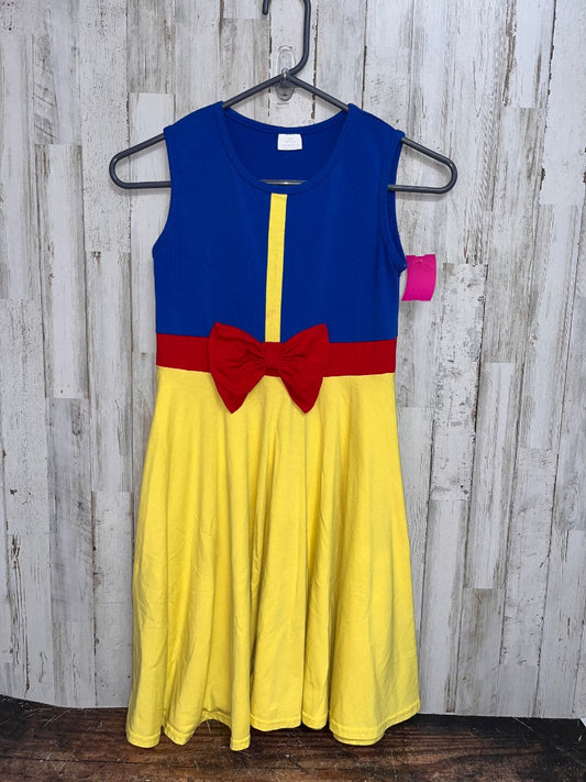 BLUE/YELLOW BOUTIQUE SNOW WHITE DRESS, GIRL 14/16