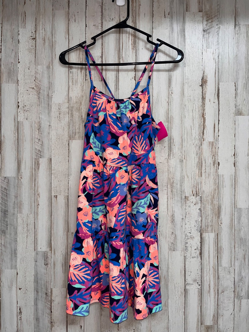 BLUE CAT & JACK FLORAL TIER DRESS, GIRL 14/16