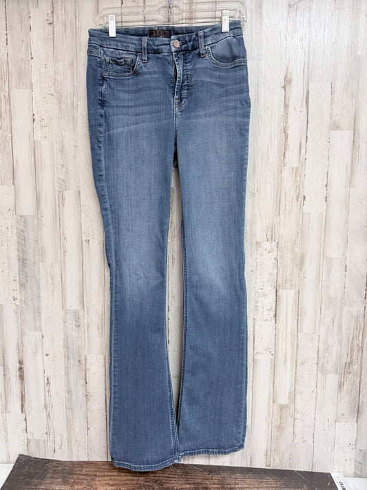 DENIM JEN 7 SZ6 SLIM BOOTCUT JEAN, LADIES M