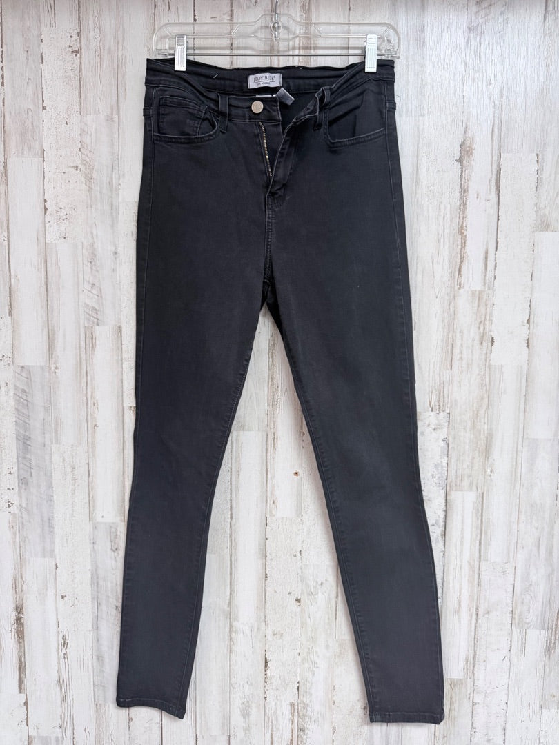 BLACK JUDY BLUE SZ9 SKINNY JEANS, LADIES M