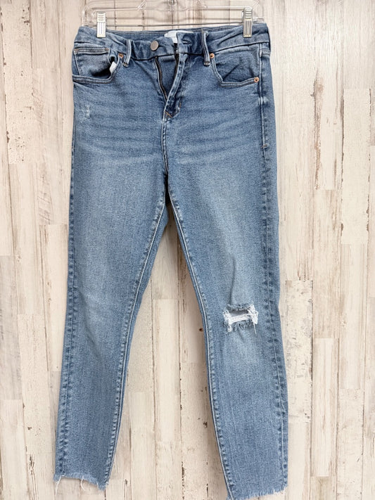 DENIM DEAR JOHN SZ29 SKINNY FRAY JEANS, LADIES M