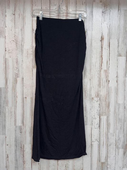 BLACK OLD NAVY COTTON SKORT WITH SIDE SLIT, LADIES S