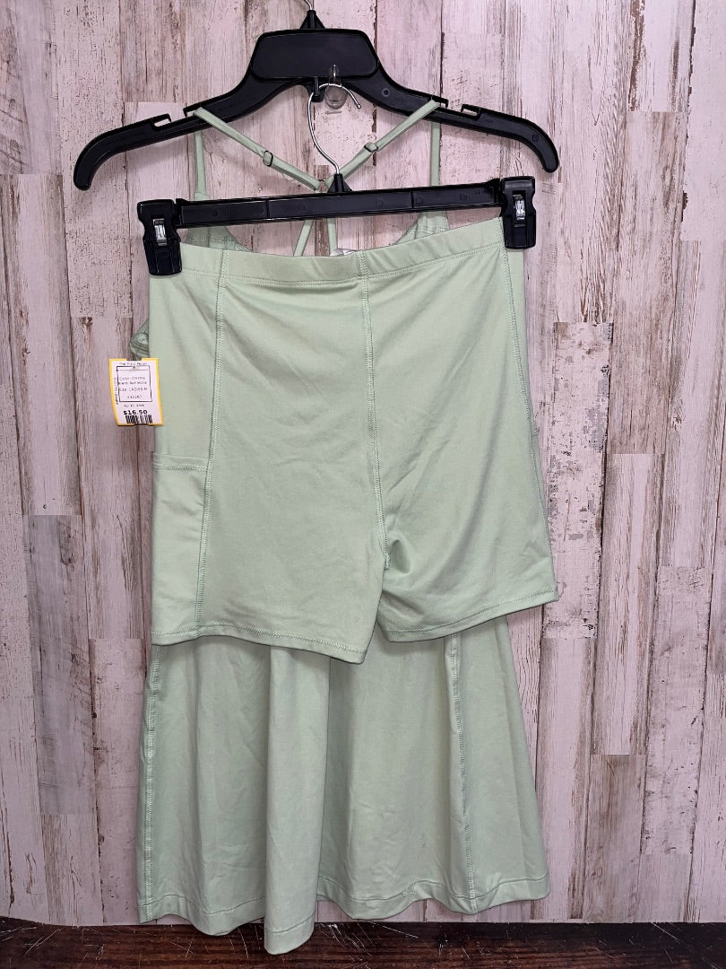GREEN RAE MODE DRY FIT ATHLETIC DRESS/SHORTS, LADIES M