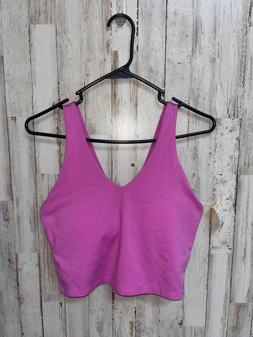PURPLE ALL IN MOTION DRY FIT CROP TANK, LADIES M