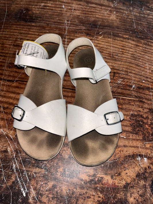 WHITE CAT & JACK VELCRO SANDALS, SHOES 12