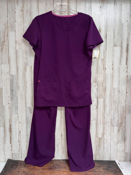 PLUM HEART SOUL 2PC SCRUB SET, LADIES M