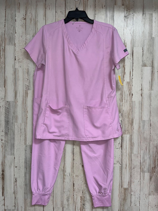 LILAC MED COUTURE 2PC SCRUB SET, LADIES M