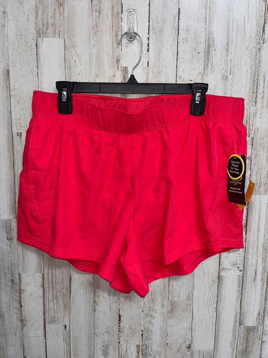 CORAL ATHLETIC WORKS NEW DRY FIT SHORTS, LADIES L