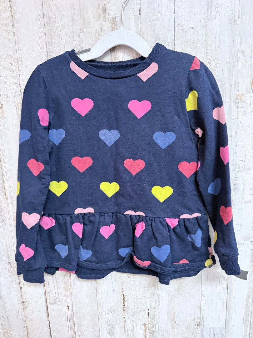 NAVY CROWN & IVY HEART TUNIC, GIRL 5