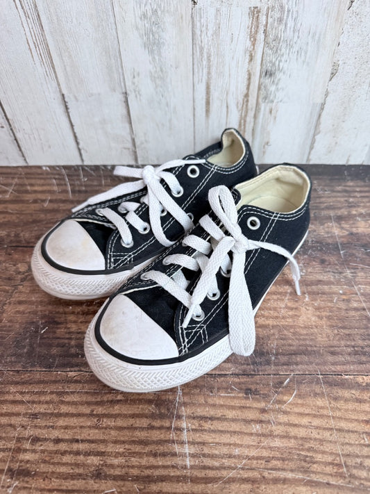 BLACK CONVERSE ALL STARS, SHOES 12