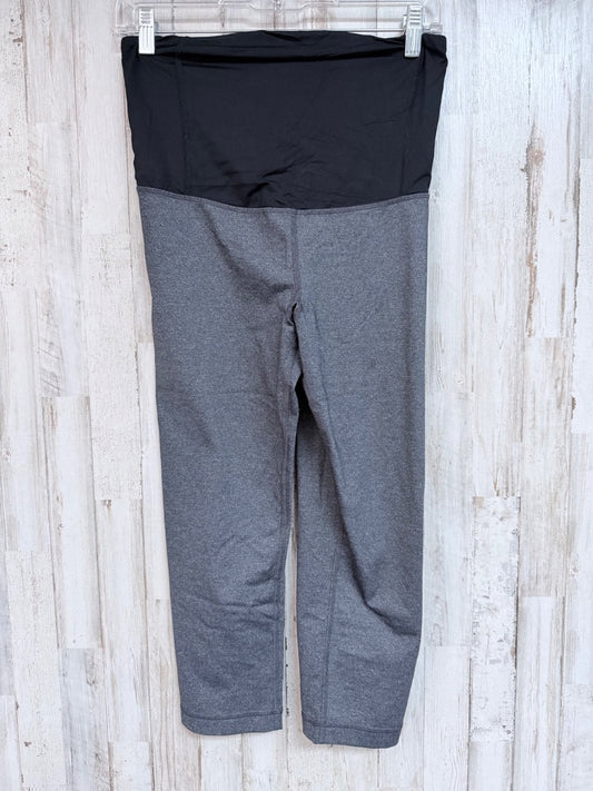 GREY BE MATERNITY CROP MATERNITY LEGGINGS, LADIES S