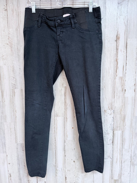 BLACK ISABEL SZ2 MATERNITY JEGGINGS, LADIES S