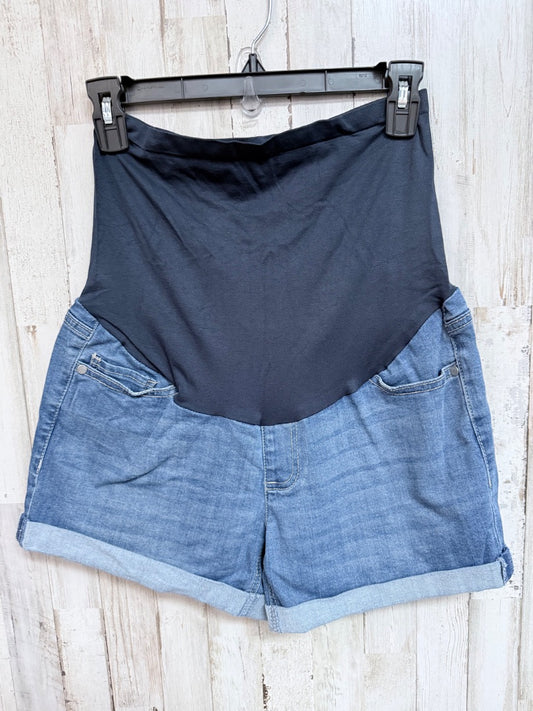 DENIM TIME & TRU MATERNITY CUFF SHORTS, LADIES S