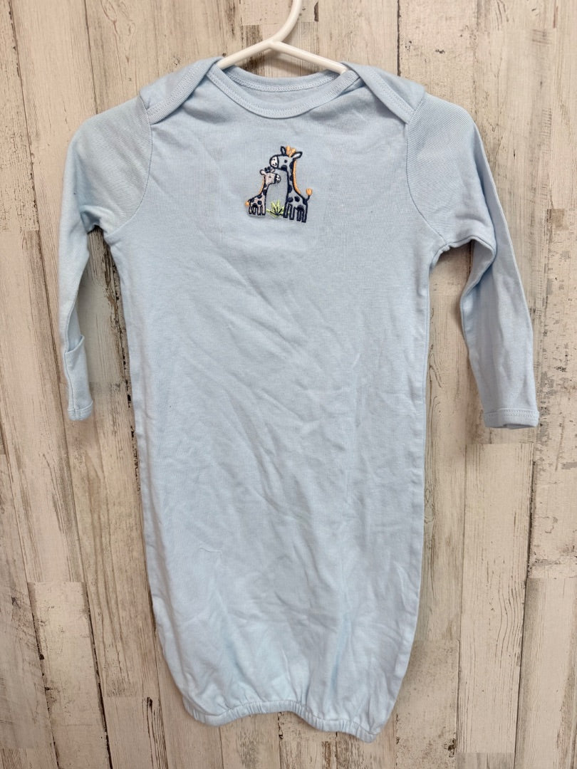 BLUE GARANIMALS GIRAFFE GOWN, BOYS NB-6M