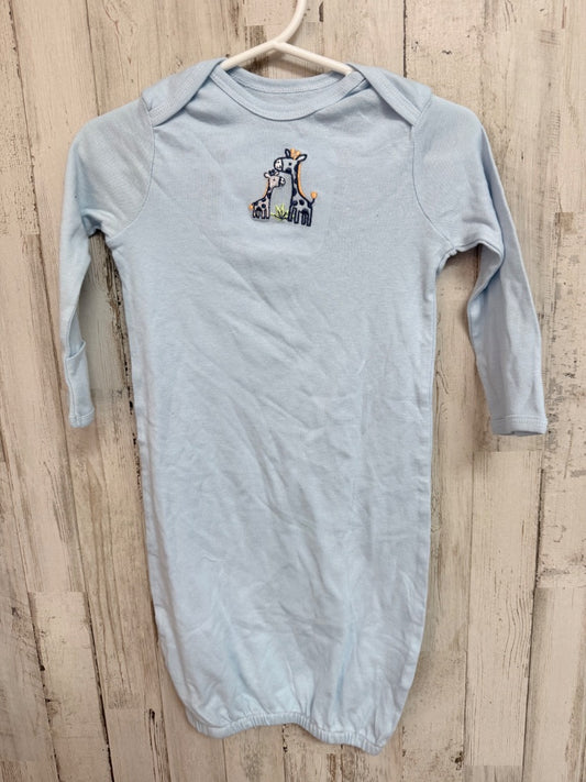 BLUE GARANIMALS GIRAFFE GOWN, BOYS NB-6M