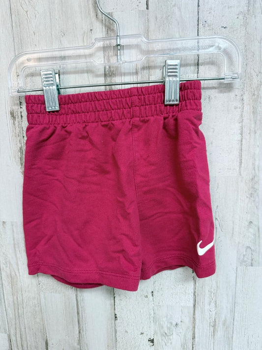 RED NIKE ATHLETIC SHORTS, BOYS 18M