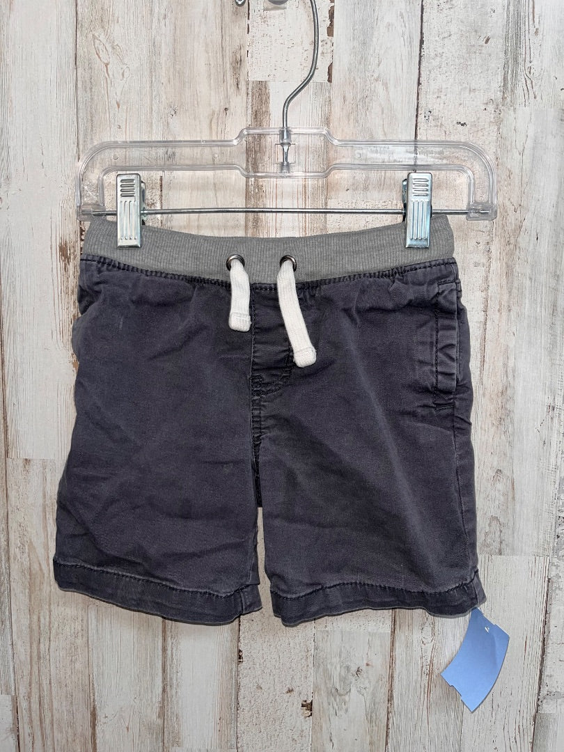 GREY CAT & JACK ELASTIC SHORTS, BOY 4T