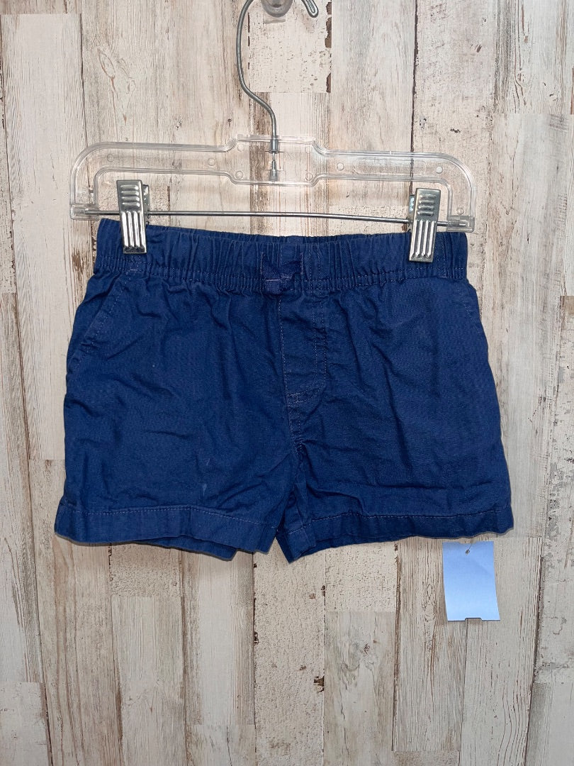 NAVY CARTERS PULL ON SHORTS, BOY 4T