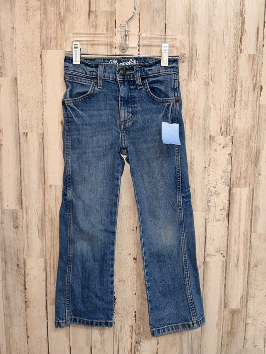 DENIM WRANGLER RETRO SLIM STRAIGHT JEANS, BOY 5T