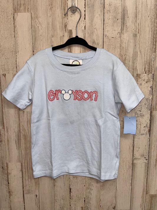 BLUE BB BLANK GRAYSON MICKEY TEE, BOY 5T
