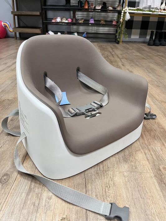 TAUPE OXO TOT NEST BOOSTER SEAT WITH CUSHION, BABY GEAR