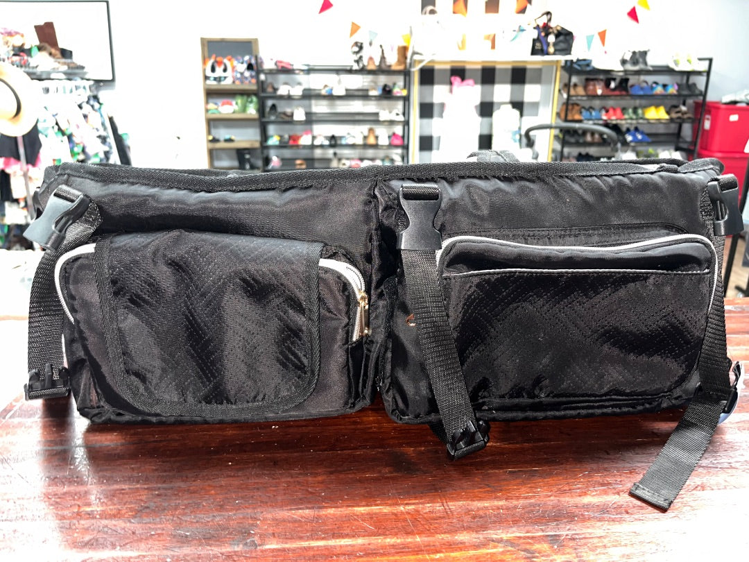 BLACK  STROLLER BAG ATTACHMENT