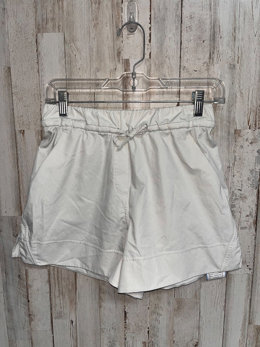 BONE LULULEMON DRAWSTRING SHORTS, LADIES XS