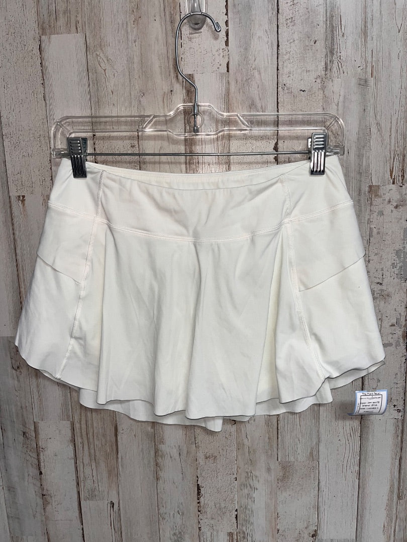 OFF WHITE ZYIA DRY FIT FLUTTER SKORT, LADIES S