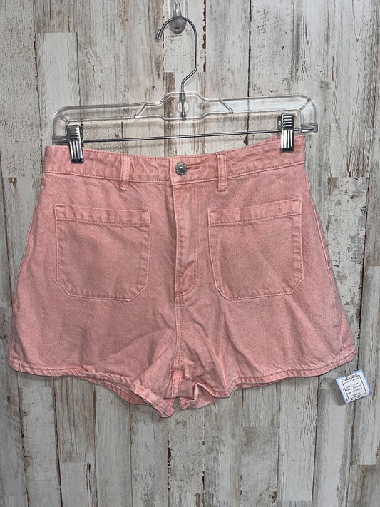 PINK ROLLAS 27 SQUARE POCKET JEAN SHORTS, LADIES S