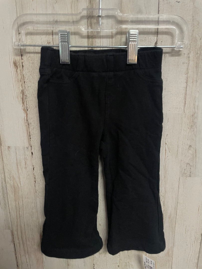 Black Cat & Jack 18m Black Cotton Pocket P, Girl 18-24