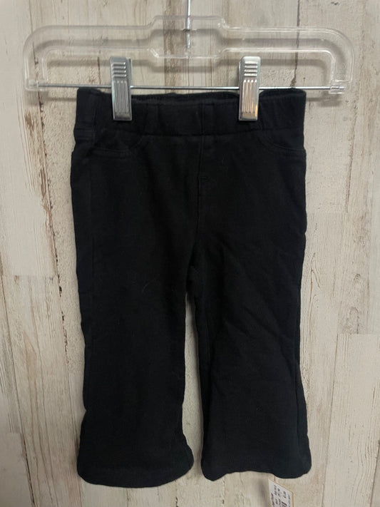 Black Cat & Jack 18m Black Cotton Pocket P, Girl 18-24
