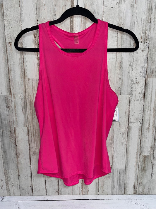 HOT PINK BEYOND YOGA DRY FIT TANK, LADIES S