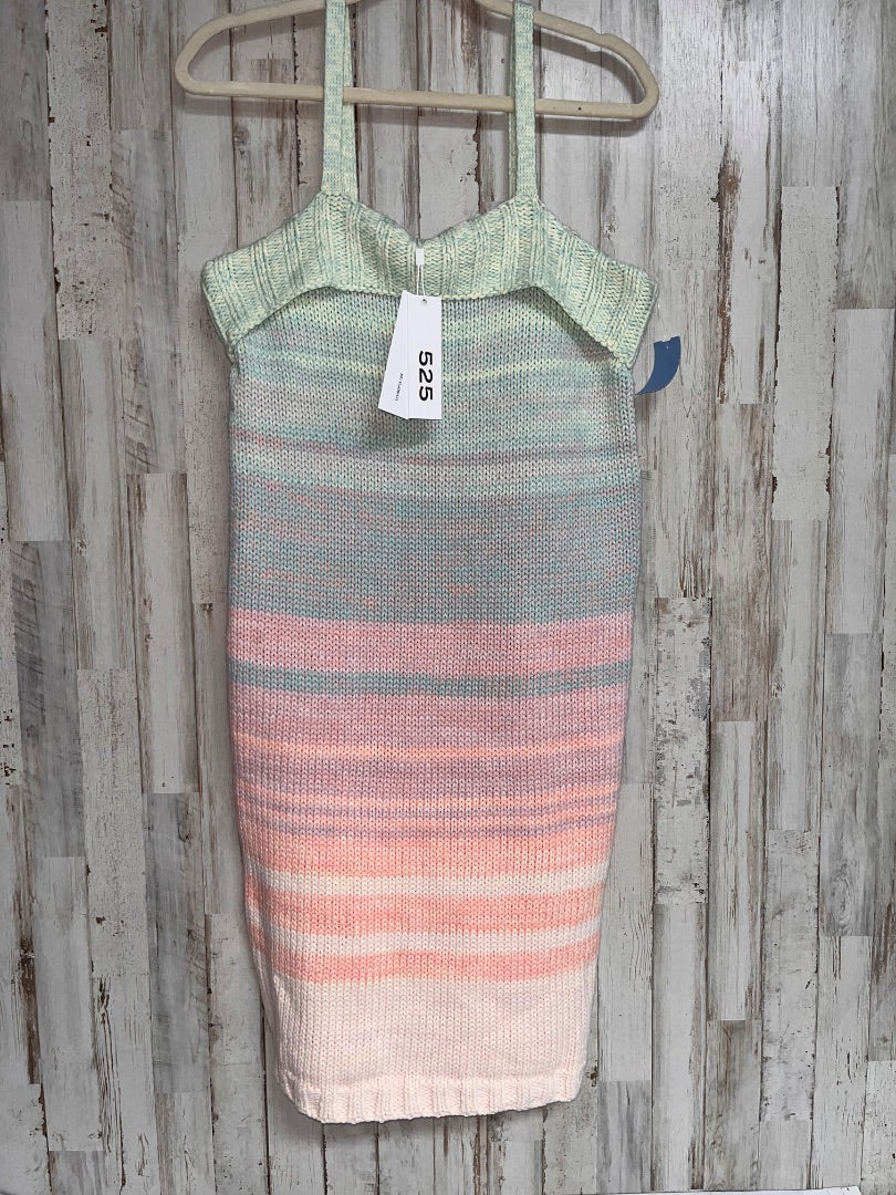PASTEL 525 NEW KNIT SWEATER STRAP DRESS, LADIES S