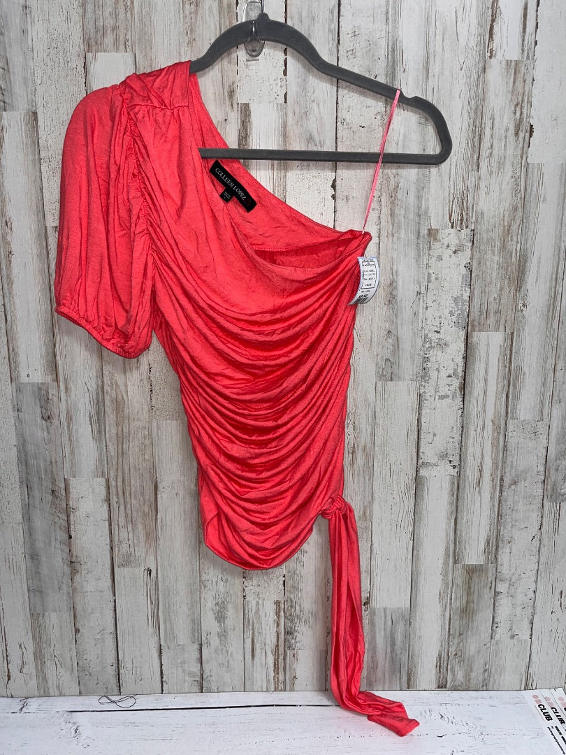 CORAL COLLEEN LOPEZ ONE SHOULDER TIE TOP, LADIES S