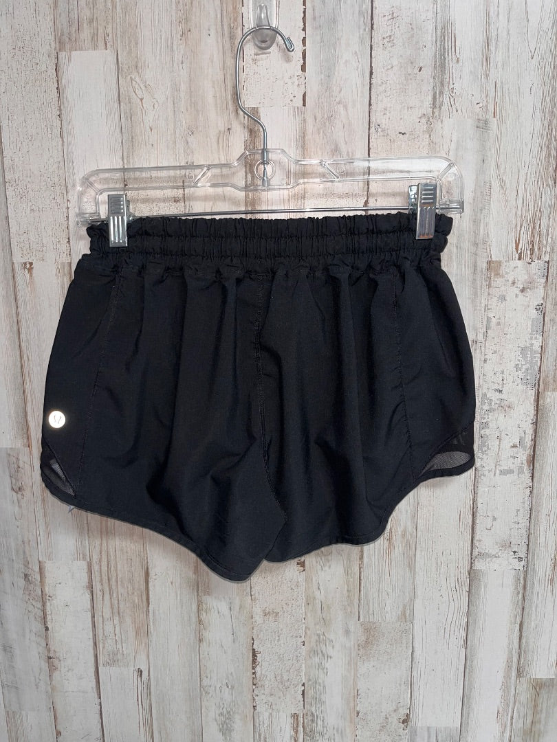 BLACK LULULEMON DRY FIT SHORTS, LADIES S