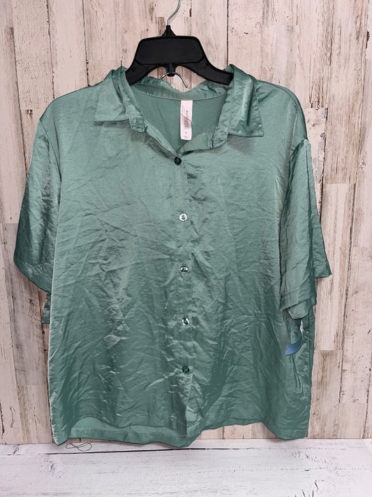 GREEN AUDEN SILKY  PJ SET, LADIES M