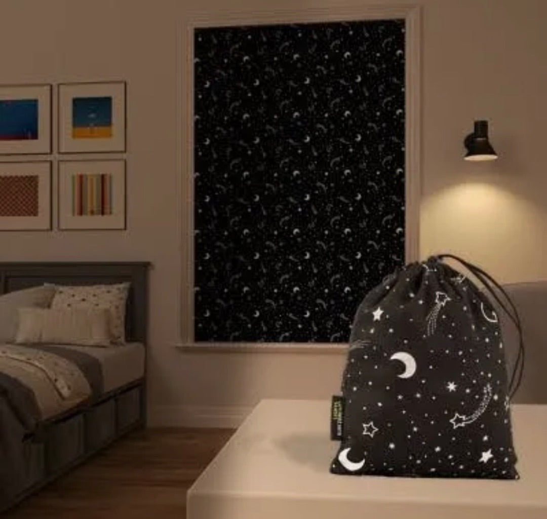 BLACK SUN ZERO TRAVEL/PORTABLE BLACK OUT CURTAIN