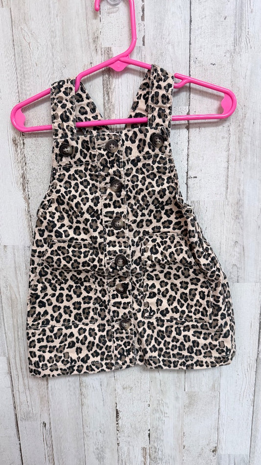 BROWN WONDER NATION CHEETAH DRESS, GIRLS 18M