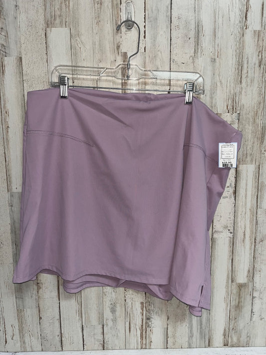 LILAC OLD NAVY POWERSOFT SKORT, LADIES 3X