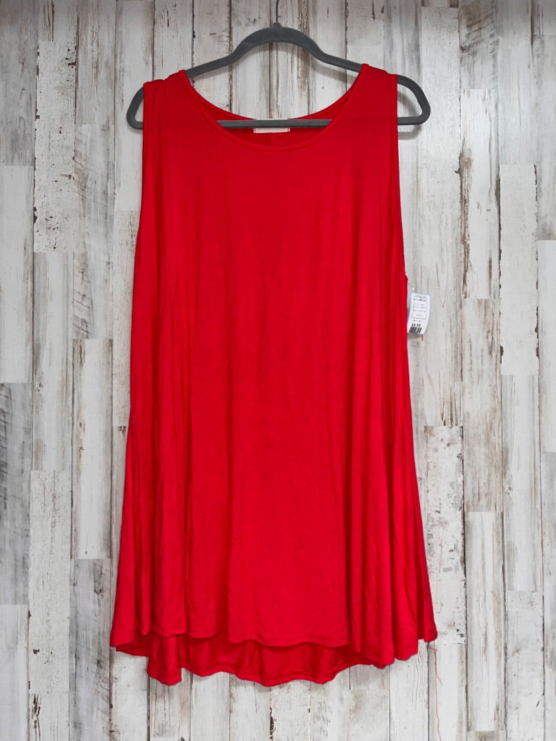 CORAL LARACE SOFT TANK TUNIC, LADIES 3X