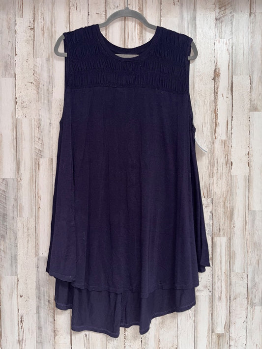 NAVY LANE BRYANT SMOCKED NECK SOFT TANK 26/28, LADIES 4X