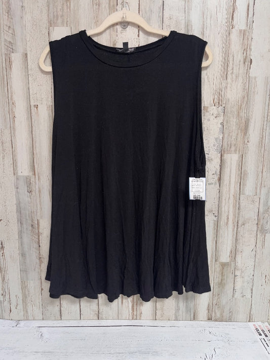 BLACK LANE BRYANT FLOWY TANK 26/28, LADIES 4X