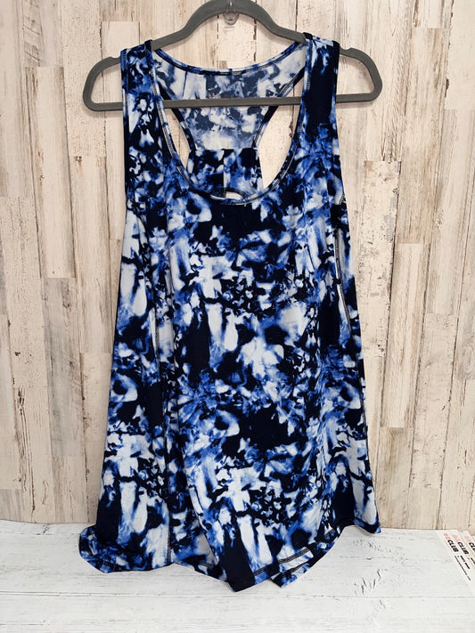 BLUE LIVI DYE PRINT DRY FIT TANK 26/28, LADIES 4X