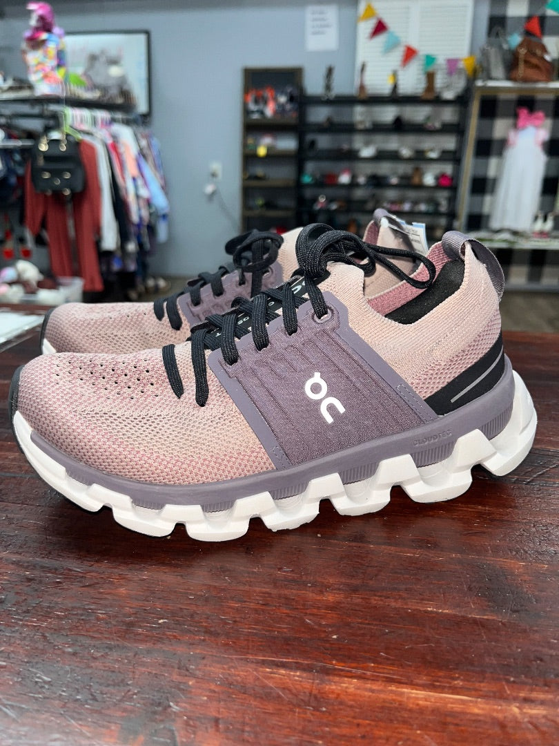 PURPLE/BLACK ON CLOUD HELION SNEAKERS, SHOES A5