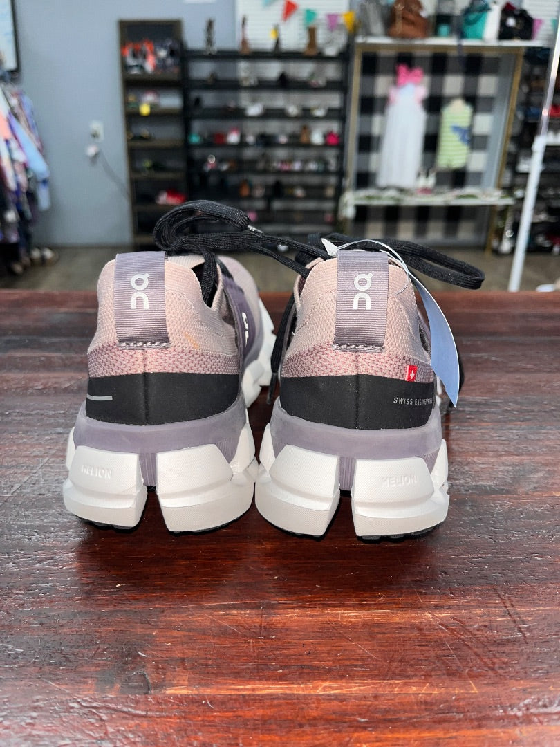 PURPLE/BLACK ON CLOUD HELION SNEAKERS, SHOES A5