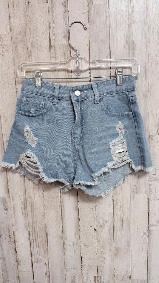 DENIM YEBCIL CUT OFF SHORTS, LADIES M