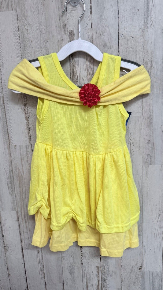 YELLOW RUI NEW BELLE DRESS, GIRL 4T