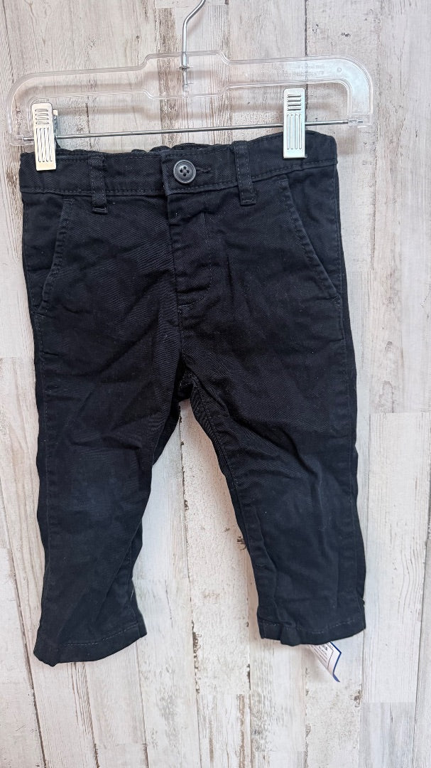 BLACK CHILDRENS PLACE SLACKS, BOY 18/24M