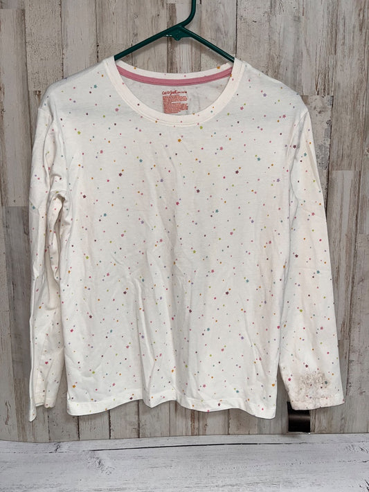 WHITE CAT & JACK STAR LONG SLEEVE, GIRL 16/18